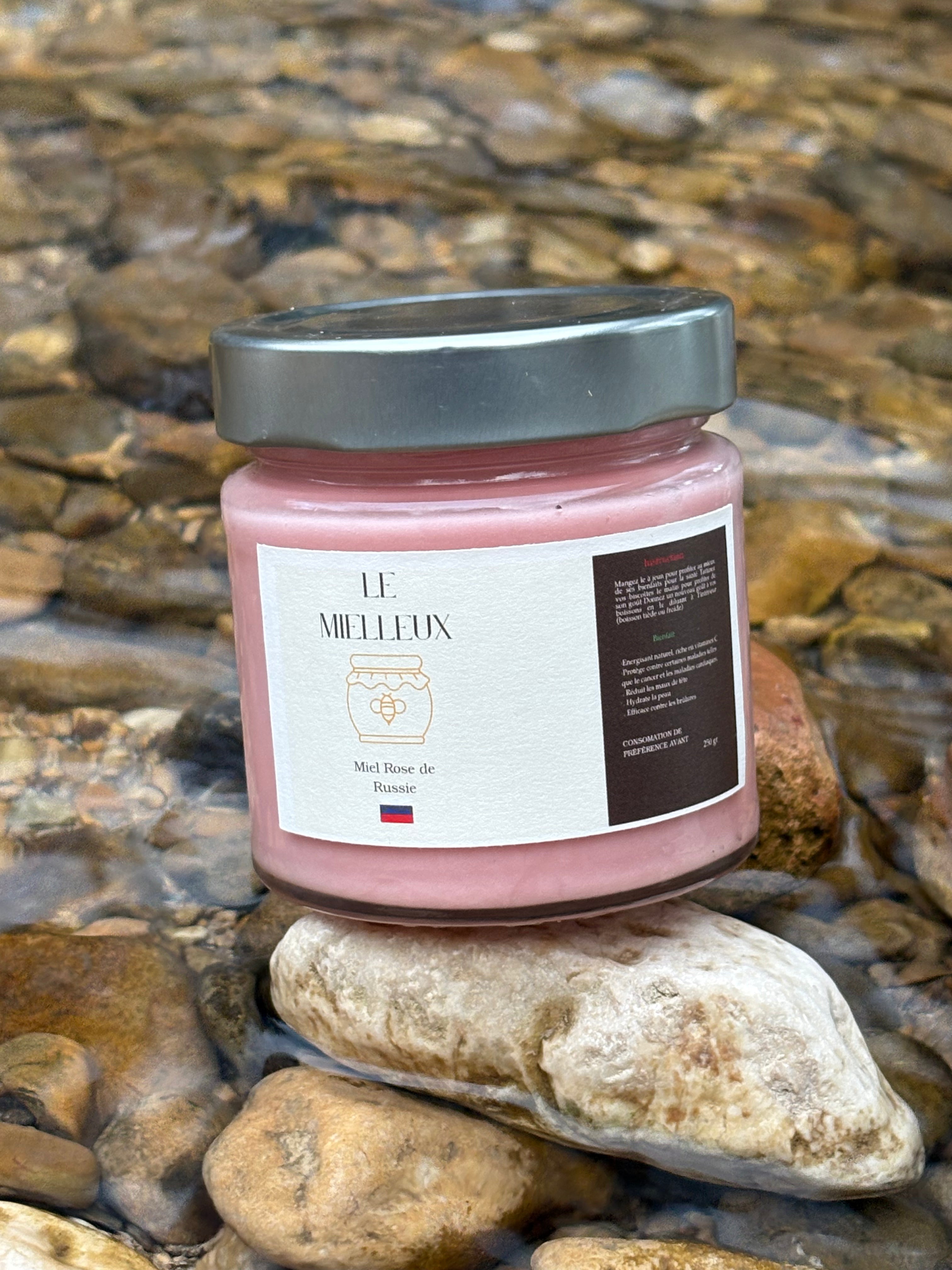 Miel rose de russie