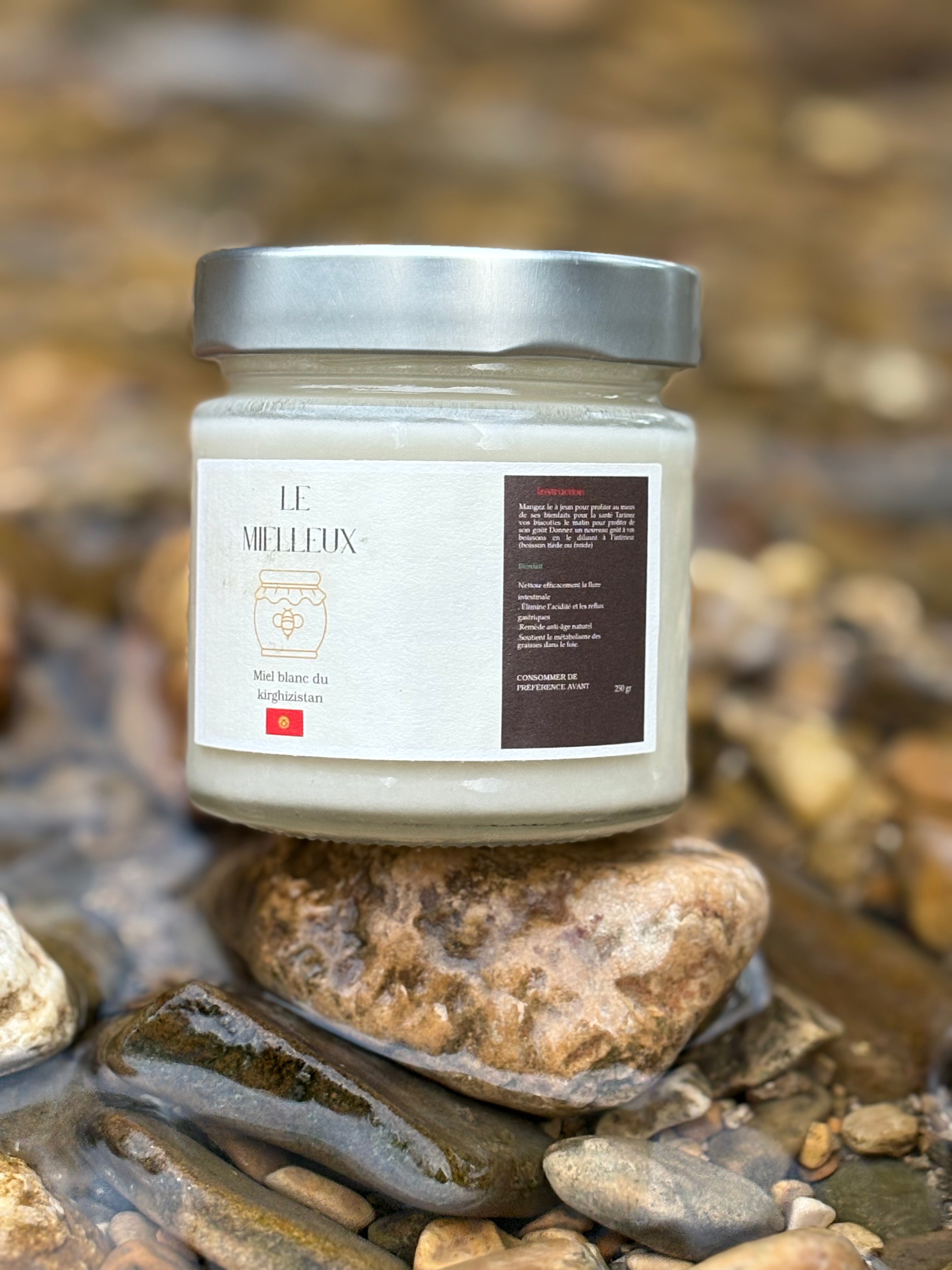 Miel blanc du Kirghizistan